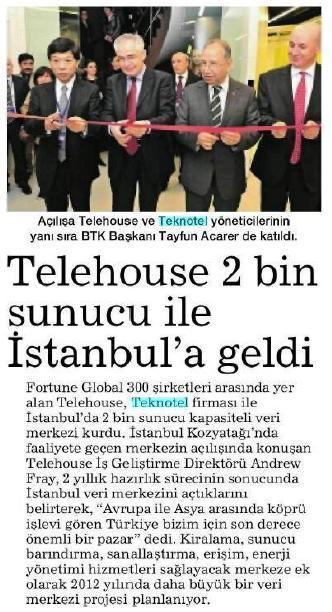 Haber Türk Ekonomi 15 Mart 2011 / 
