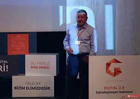 Teknotel ve Telehouse Istanbul Genel Müdür Alper Selçuk Dijitalleşmeyen Kalmasın Etkinliğinde Konuşma Yaptı